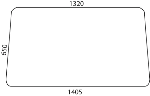 Kramp - D9030 - Frontscheibe Oben