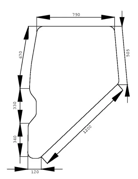 Kramp - D9105 - Tuerfenster Winner L+R