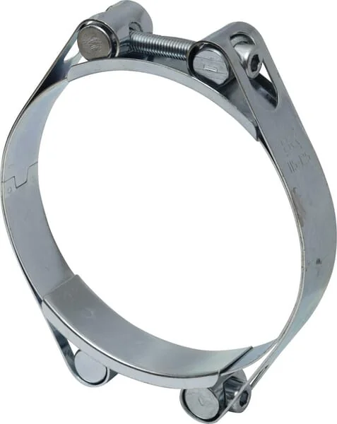 Kramp - DBHC115125 - Schlauchschelle, 115-125mm Doppelschraube, Doppelband DIN912 Verzinkt Kramp