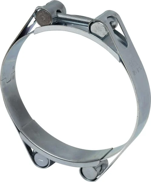 Kramp - DBHC115125 - Schlauchschelle, 115-125mm Doppelschraube, Doppelband DIN912 Verzinkt Kramp
