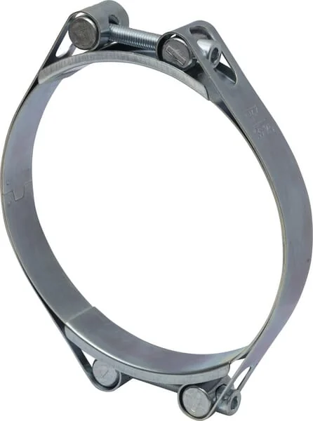 Kramp - DBHC135145 - Schlauchschelle, 135-145mm Doppelschraube, Doppelband DIN912 Verzinkt Kramp