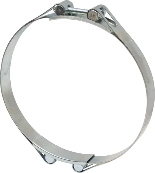 Kramp - DBHC210220 - Schlauchschelle, 210-220mm Doppelschraube, Doppelband DIN912 Verzinkt Kramp