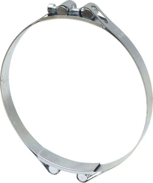 Kramp - DBHC220230 - Schlauchschelle, 220-230mm Doppelschraube, Doppelband DIN912 Verzinkt Kramp