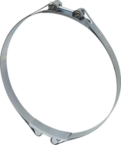 Kramp - DBHC250260 - Schlauchschelle, 250-260mm Doppelbolzen, Doppelband DIN912 Verzinkt Kramp