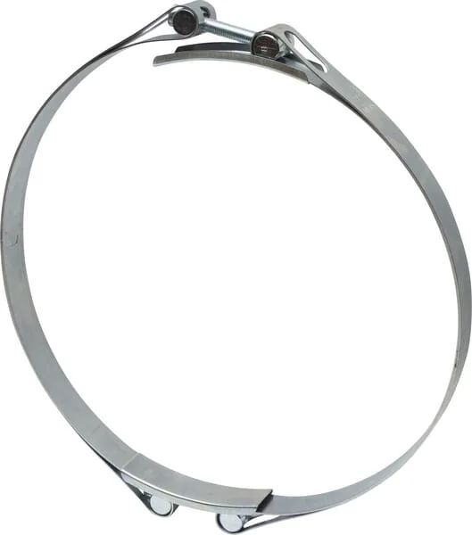Kramp - DBHC270280 - Schlauchschelle, 270-280mm Doppelbolzen, Doppelband DIN912 Verzinkt Kramp