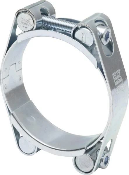 Kramp - DBHC5565 - Schlauchschelle, 55-65mm Doppelbolzen, Doppelband DIN912 Verzinkt Kramp