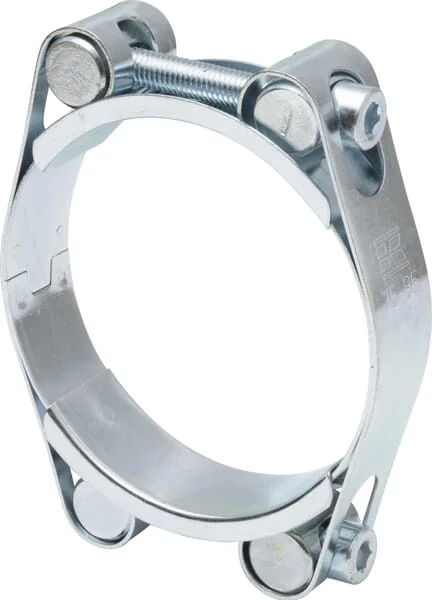 Kramp - DBHC7585 - Schlauchschelle, 75-85mm Doppelbolzen, Doppelband DIN912 Verzinkt Kramp