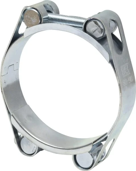 Kramp - DBHC8090 - Schlauchschelle, 80-90mm Doppelbolzen, Doppelband DIN912 Verzinkt Kramp