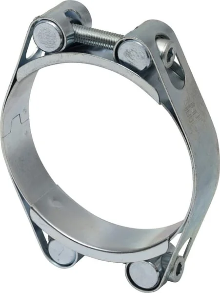 Kramp - DBHC8595 - Schlauchschelle, 85-95mm Doppelbolzen, Doppelband DIN912 Verzinkt Kramp