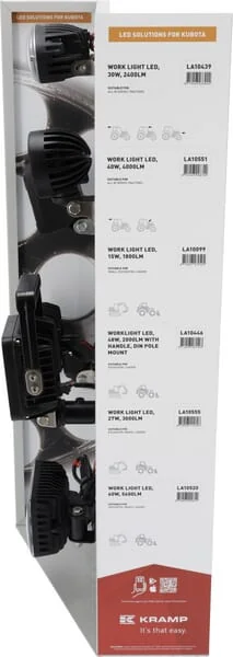 Kramp - DISPLEDKU1 - Verkaufsdisplay LED Passend Fuer Kubota