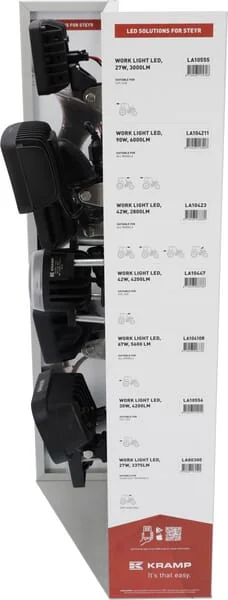 Kramp - DISPLEDSR1 - Verkaufsdisplay LED Passend Fuer Steyr