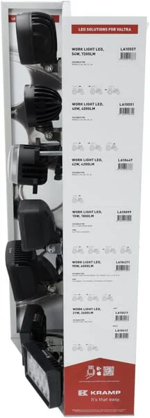 Kramp - DISPLEDVA1 - Verkaufsdisplay LED Passend Fuer Valtra