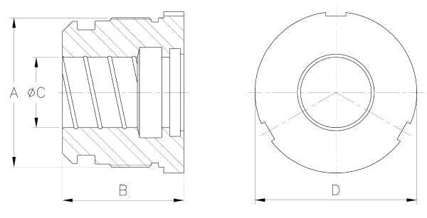 Kramp - DS2905013025VM - Zylinderkopf DS25 D50-25 Dichtung