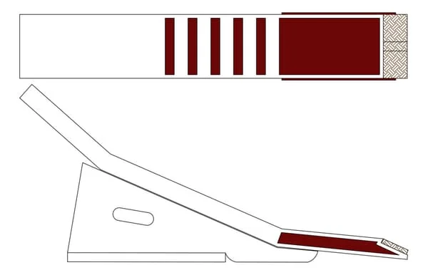 Kramp - E05610CN - Tiefenlockerschar Hartmetall