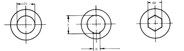 Kramp - EDS30050100 - Einfachgelenk