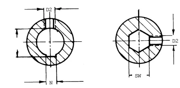Kramp - EDS30050100 - Einfachgelenk