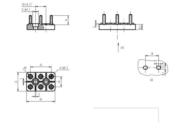 Kramp - EM910017WAKR - Anschlussleiste