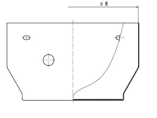 Kramp - EM916001WGKR - Luefterabdeckung