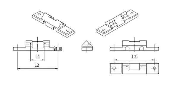Kramp - EM916006VLGKR - Fussbefestigungssatz 160 L