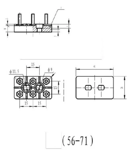 Kramp - EM956637117WAKR - Anschlussleiste
