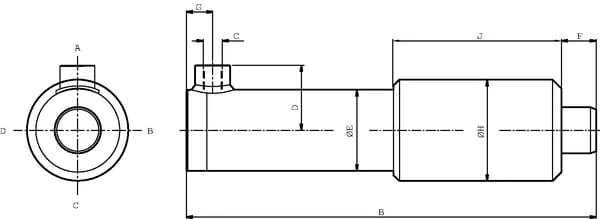 Kramp - EPL30180 - Zylinder S/A-DIY , Saturn