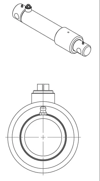 Kramp - EPL50200ST - Zylinder EPL50-200/361