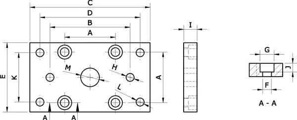 Kramp - FA100PN - Flanschmontage