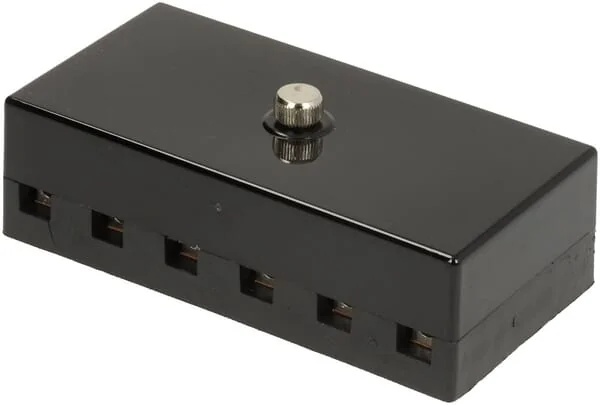 Kramp - FB10008KR - Sicherungskasten Keramik 6-fach, 12/24V, Schraubklemmen