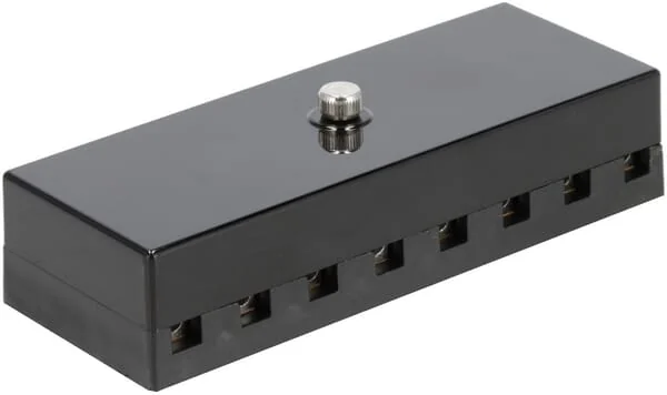 Kramp - FB10009KR - Sicherungskasten Keramik 8-fach, 12/24V, Schraubklemmen