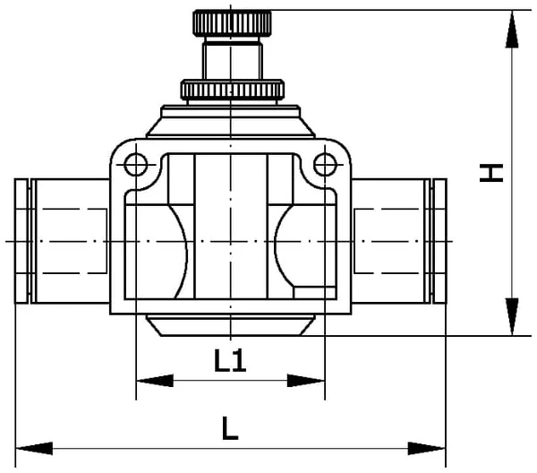 Kramp - FCVPI44 - Durchflussregelventil SQ 4