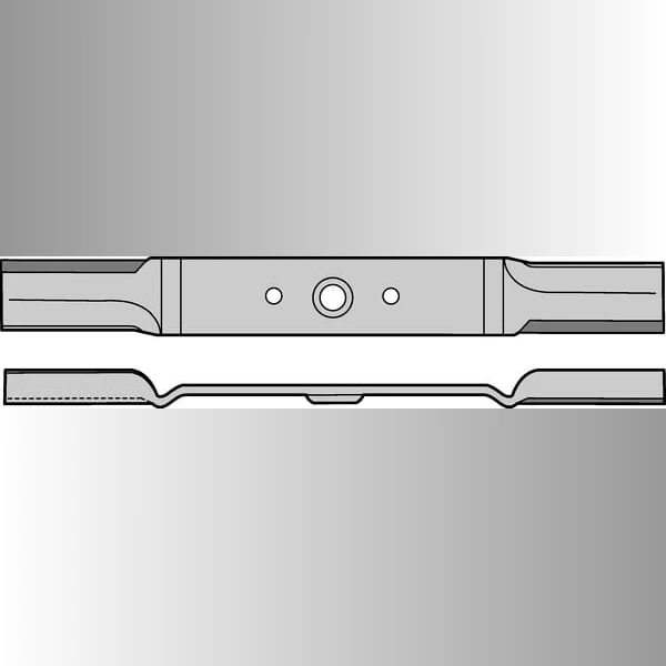 Kramp - FGP007076 - Messer L 530mm 21" Rundes Loch Diameter 21 Geeignet Fuer Honda