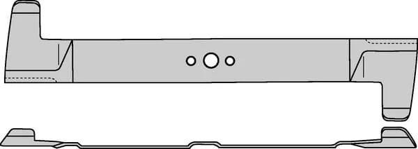 Kramp - FGP010979 - Messer L: 620mm, Rundloch: Diameter 18,5 Linksdrehung, Passend Fuer Castelgarden/Honda