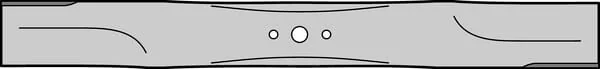 Kramp - FGP011088 - Klinge L: 552mm, Rundes Loch: Diameter 15.9 Geeignet Fuer AYP