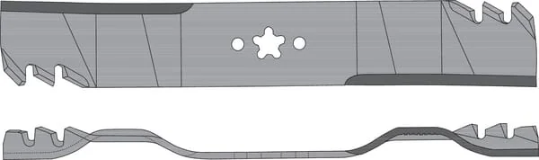 Kramp - FGP011117 - Blatt L: 533 mm, 5-Stern-Loch: Diameter 15,9 Von Kramp