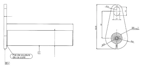 Kramp - FLP20070 - Sicherungsstift 20x70 mm
