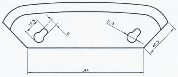 Kramp - FM19317 - Messer Fuer Futtermischwagen