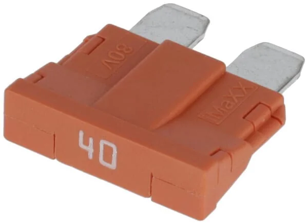 Kramp - FS1840KR - Sicherung Standard-Flachstecker 80V 40A Orange Packung 10x Kramp