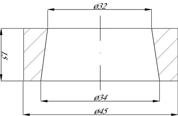 Kramp - FT1004 - Kegelbuchse Fuer Zinke
