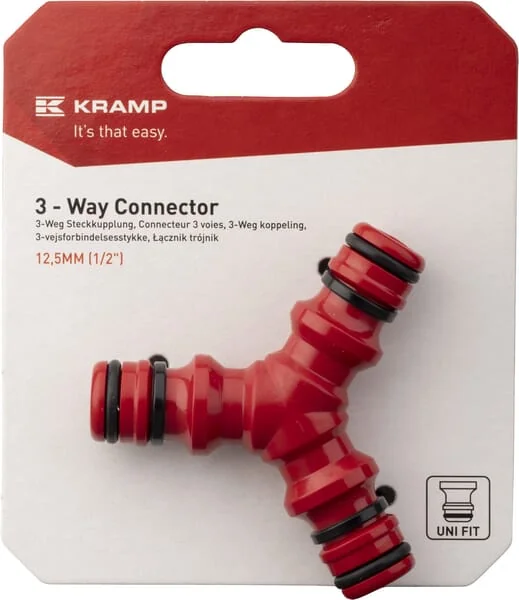 Kramp - GA834P - 3-Wege-Stecker