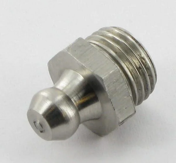 Kramp - GN101180RVS - Schmiernippel Gerade M10 180 Edelstahl