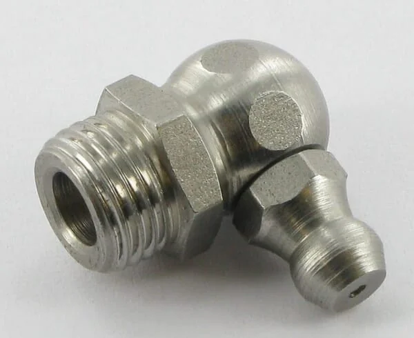 Kramp - GN10190RVS - Schmiernippel Quadratisch M10 90° Edelstahl