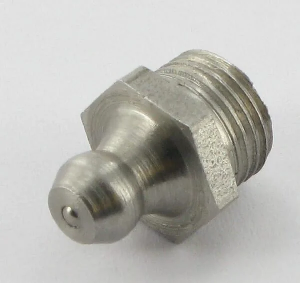 Kramp - GN18180RVS - Fettnippel Gerade 1/8" 18 Edelstahl