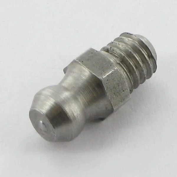 Kramp - GN61180RVS - Fettnippel Gerade M6 180° Edelstahl