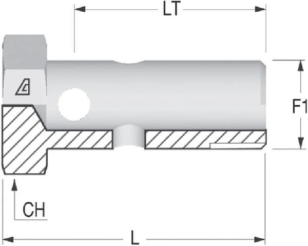 Kramp - HBB16 - Banjo-Bolzen 1 BSP