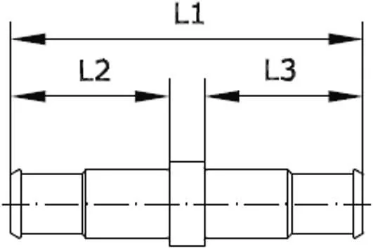 Kramp - HC44B - Schlauchverbinder