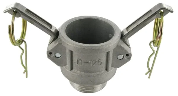 Kramp - HCN100BAL032 - Camlock Typ B 1-1/4" Außengewinde Aluminium