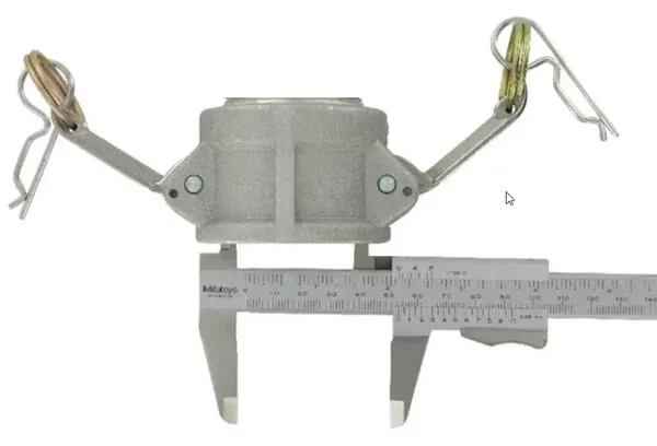 Kramp - HCN100CAL051 - Camlock Typ C 2" Schlauchanschluss Aluminium