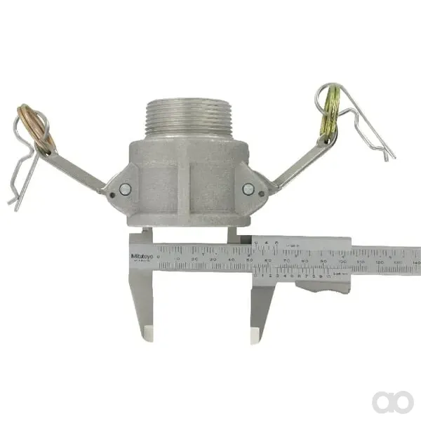 Kramp - HCN100DAL032 - Camlock Typ D 1 1/4 Zoll mit Innengewinde aus Aluminium