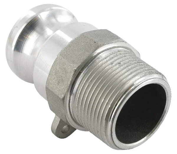 Kramp - HCN100FAL032 - Camlock Typ F 1 1/4 Zoll Außengewinde, Aluminium