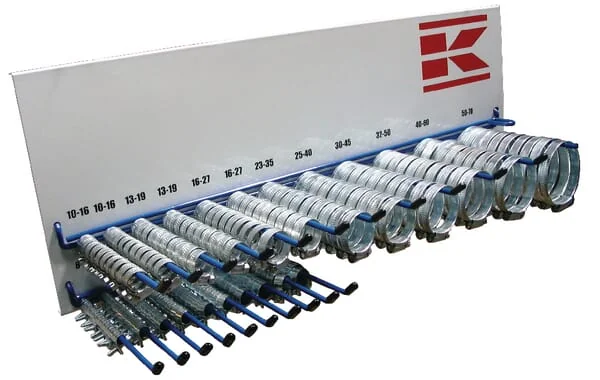Kramp - HCSET670 - Sortiment Rohrschellen / Ständer